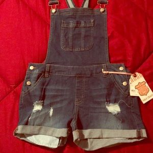 Denim Overalls